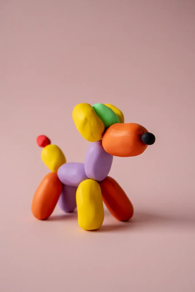 Clay Balloon Puppies