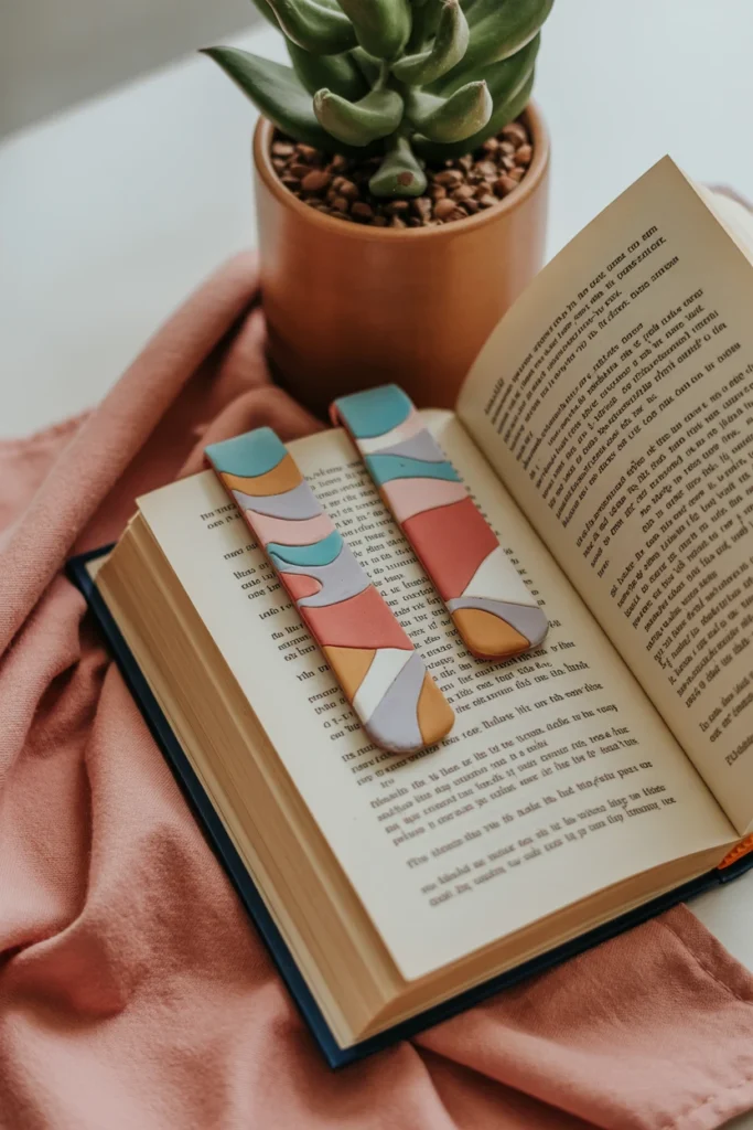 Clay Bookmark Clips