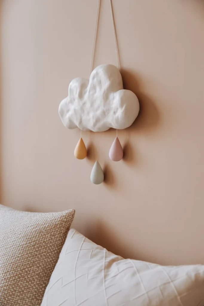 Clay Cloud Wall Decor