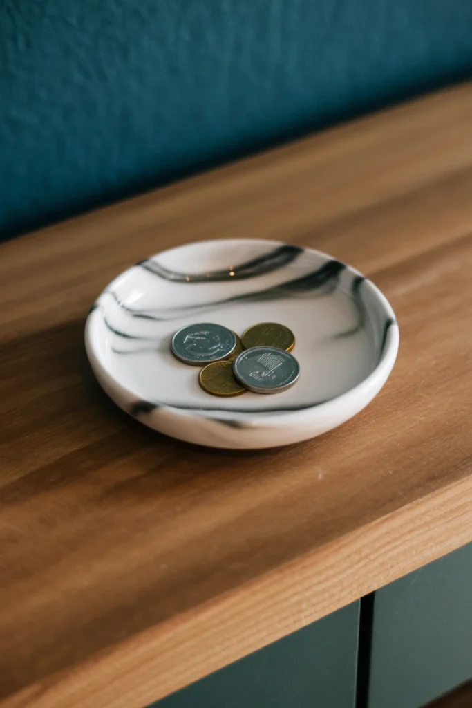 Clay Coin Holder
