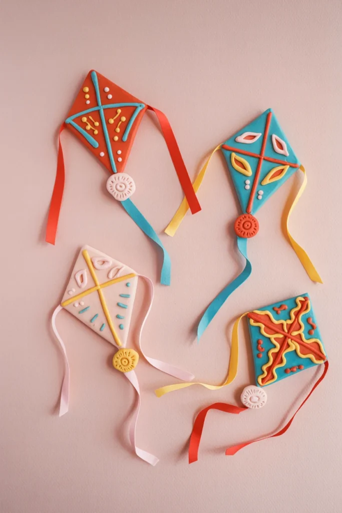 Clay Kite Decorations