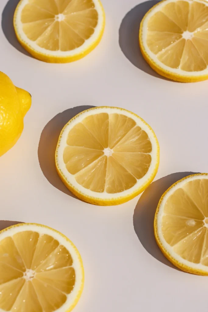 Clay Lemon Slice Coasters