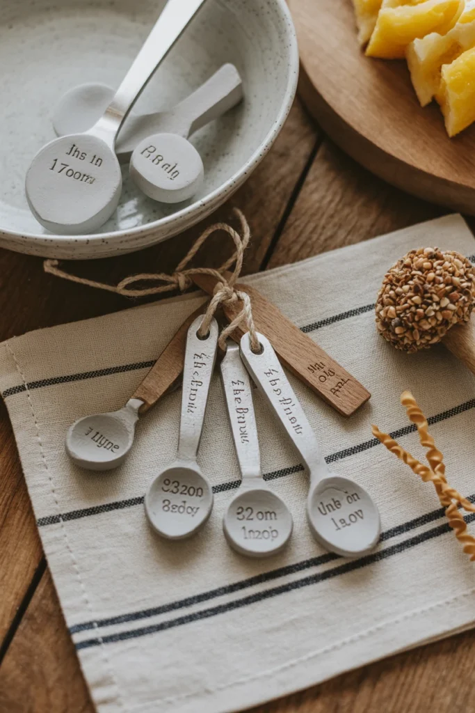 Clay Measuring Spoon Tags