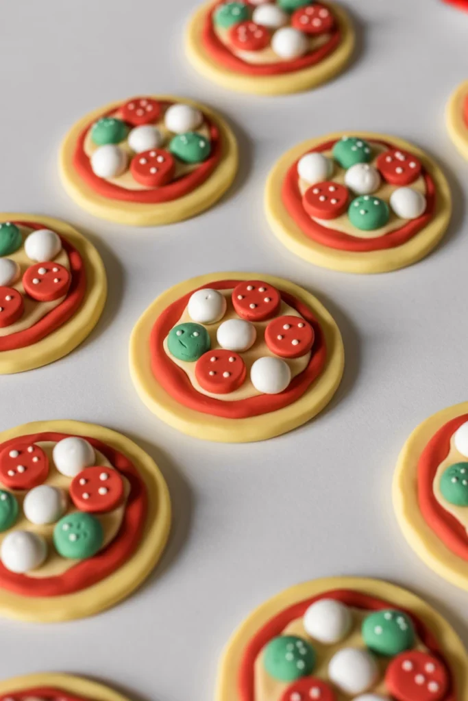 Clay Pizza Magnets