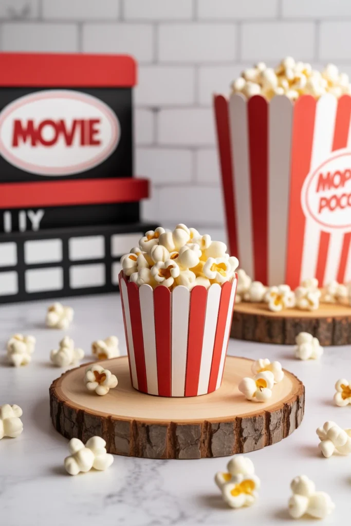 Clay Popcorn Buckets