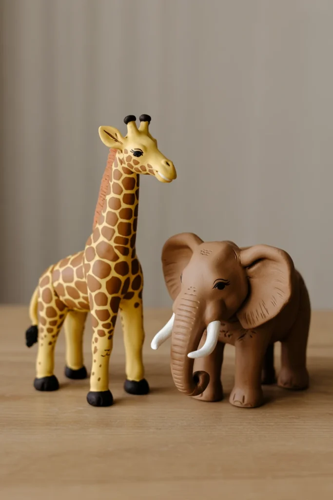 Clay Safari Animals