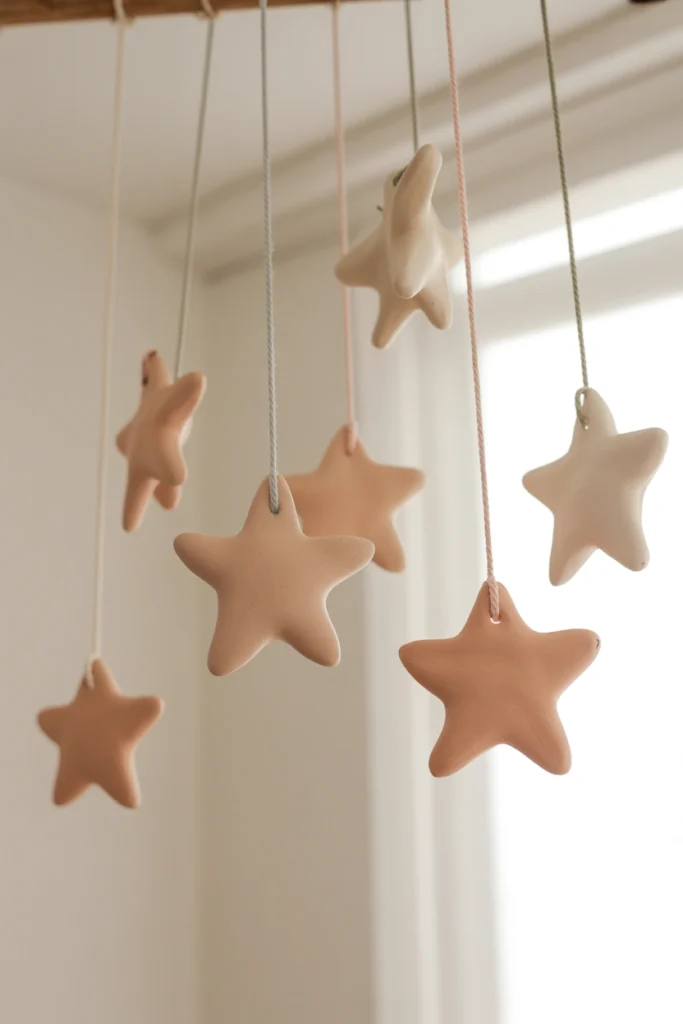 Clay Star Hanging Decor