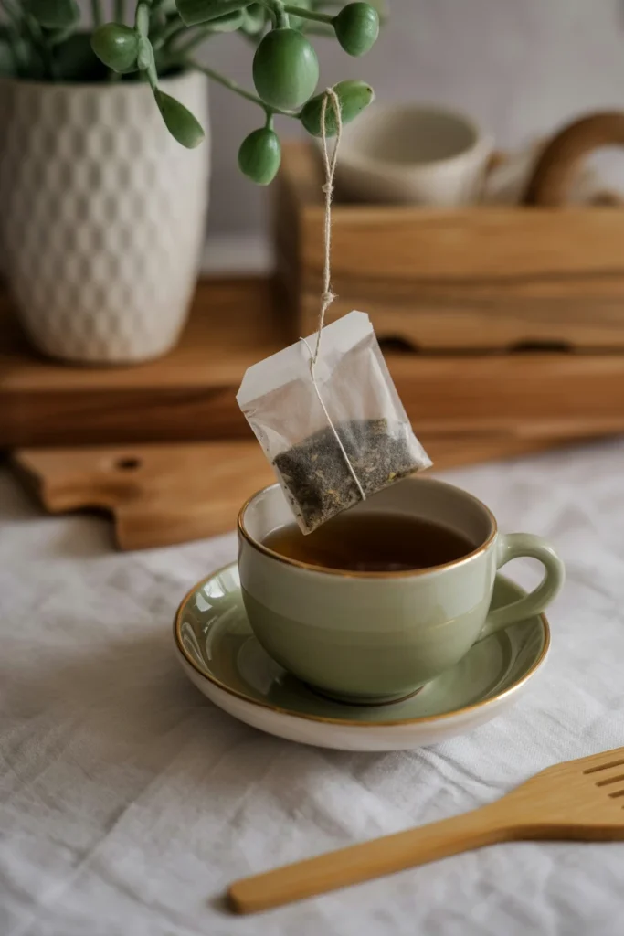 Clay Tea Bag Holder
