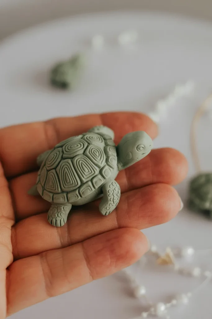Clay Turtle Trinkets