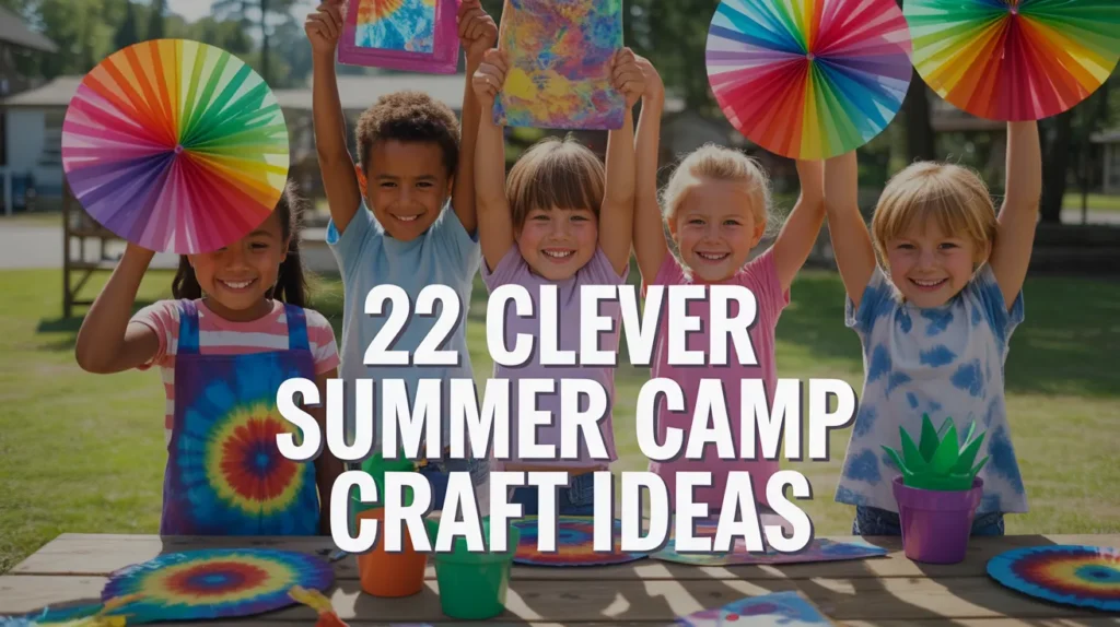 Clever Summer Camp Craft Ideas