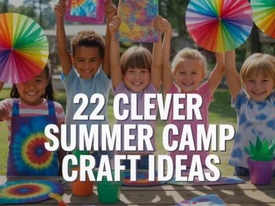 Clever Summer Camp Craft Ideas