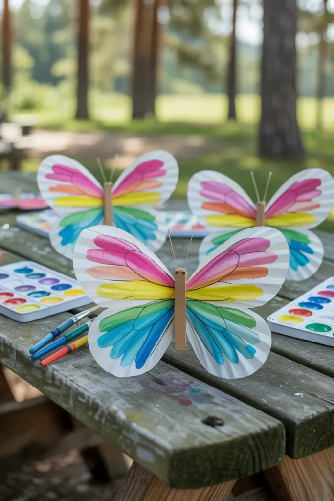 Coffee Filter Butterflies
