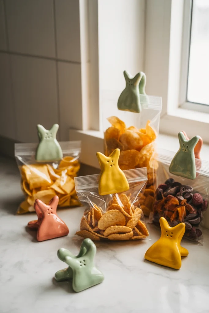 DIY Clay Bag Clips