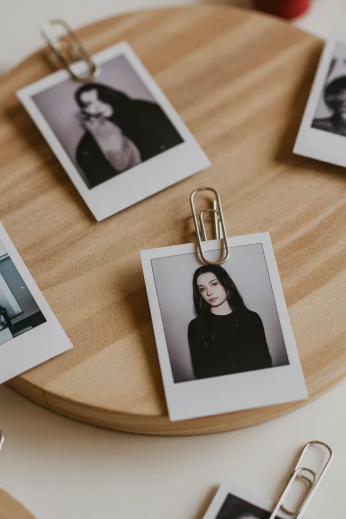 DIY Clay Photo Clips