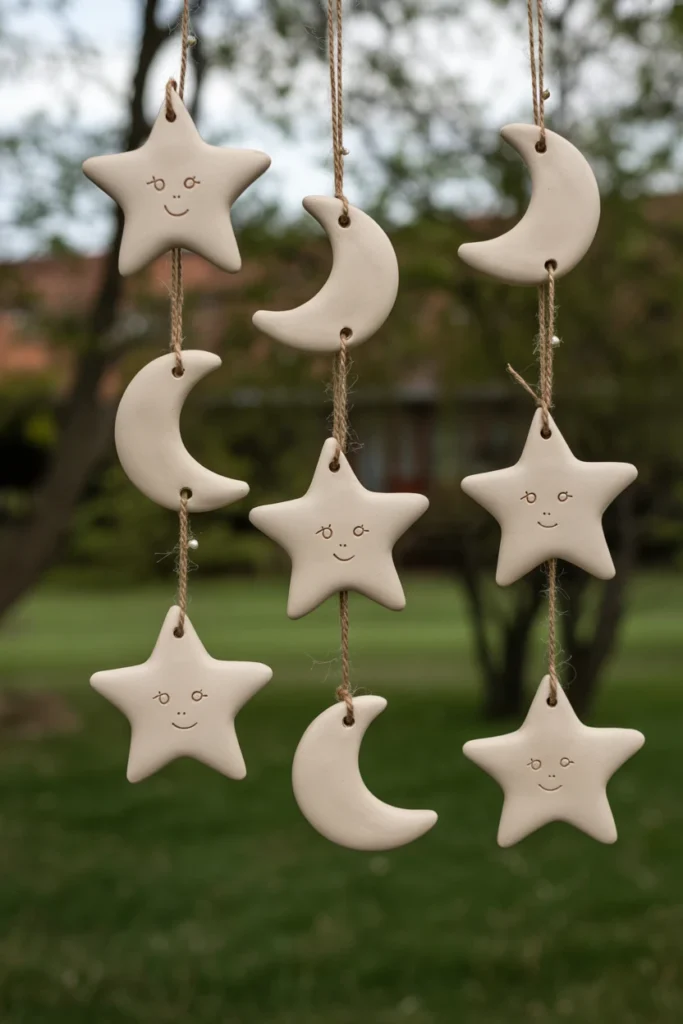 DIY Clay Wind Charms