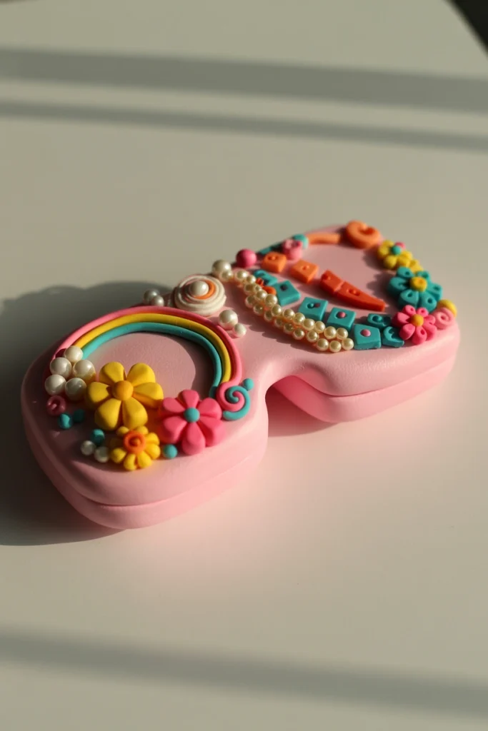 DIY Foam Clay Sunglasses Case