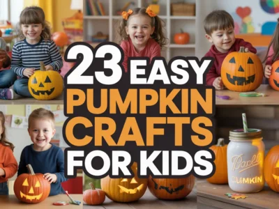 Easy Pumpkin Crafts for Kids