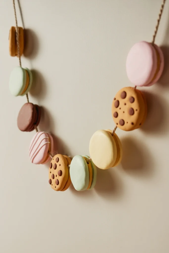 Foam Clay Cookie Garland