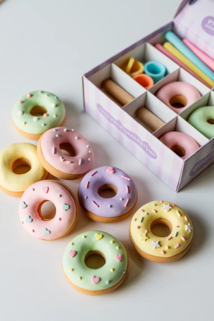 Foam Clay Donut Box
