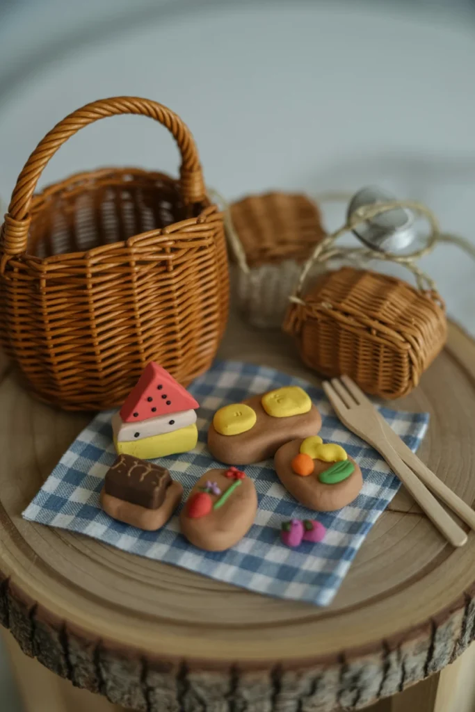 Mini Clay Picnic Set