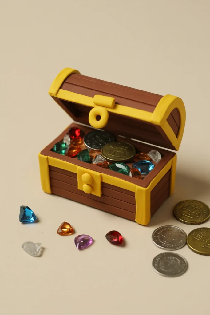 Mini Clay Treasure Chests