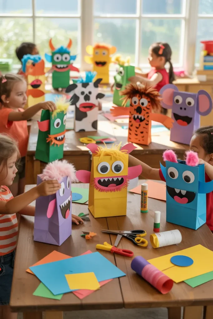 Paper Bag Puppets