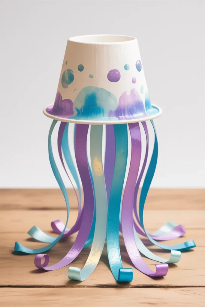 Paper Cup Jellyfish