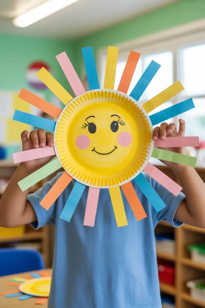Paper Plate Sun Craft