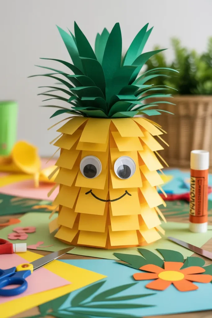 Pineapple Paper Craft