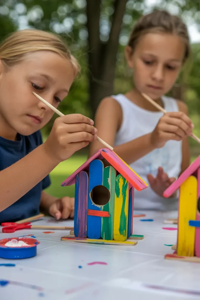 Popsicle Stick Birdhouse