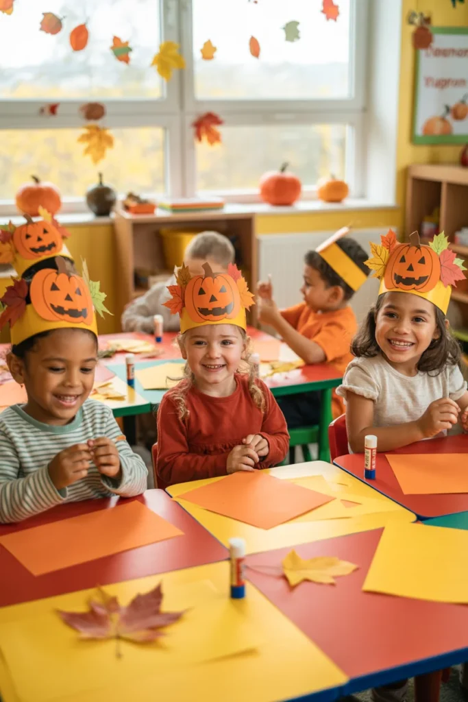 Pumpkin Crown Headband