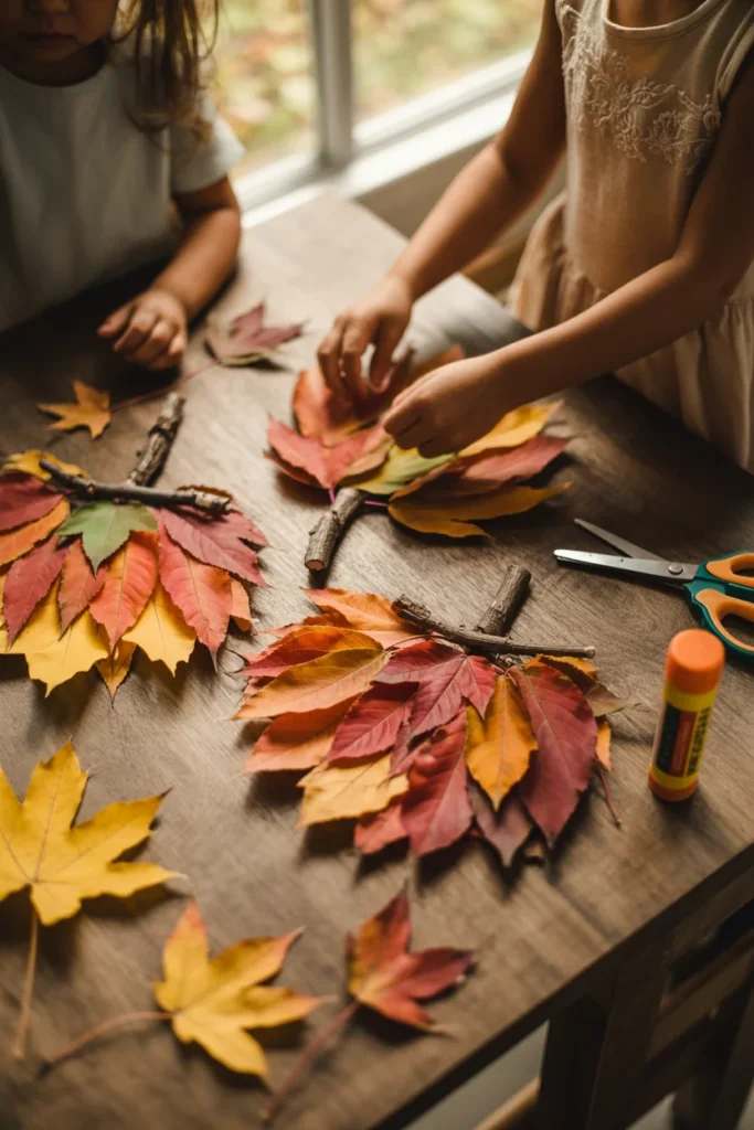 Pumpkin Leaf Craft
