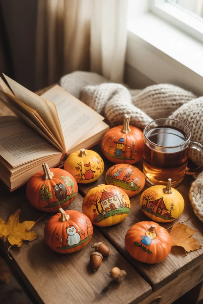 Pumpkin Story Stones