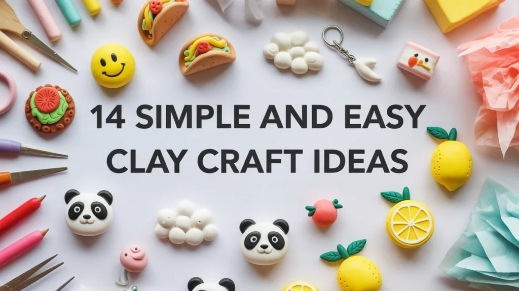 Simple and Easy Clay Craft Ideas