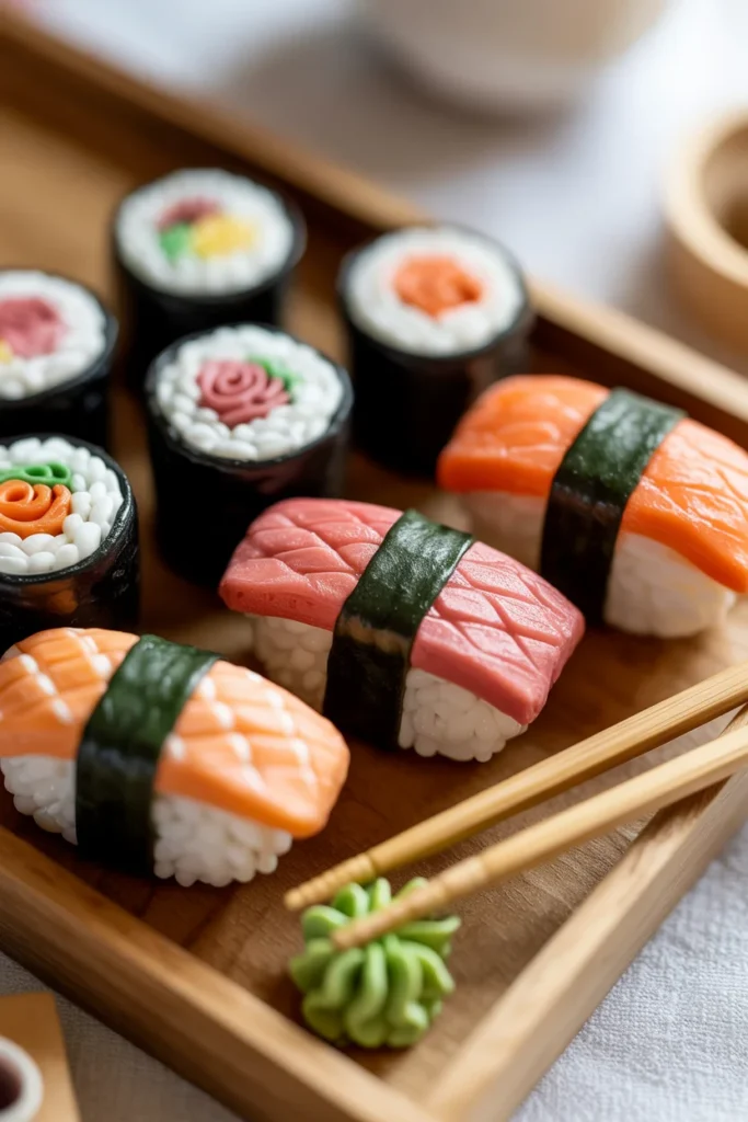 Tiny Clay Sushi Set
