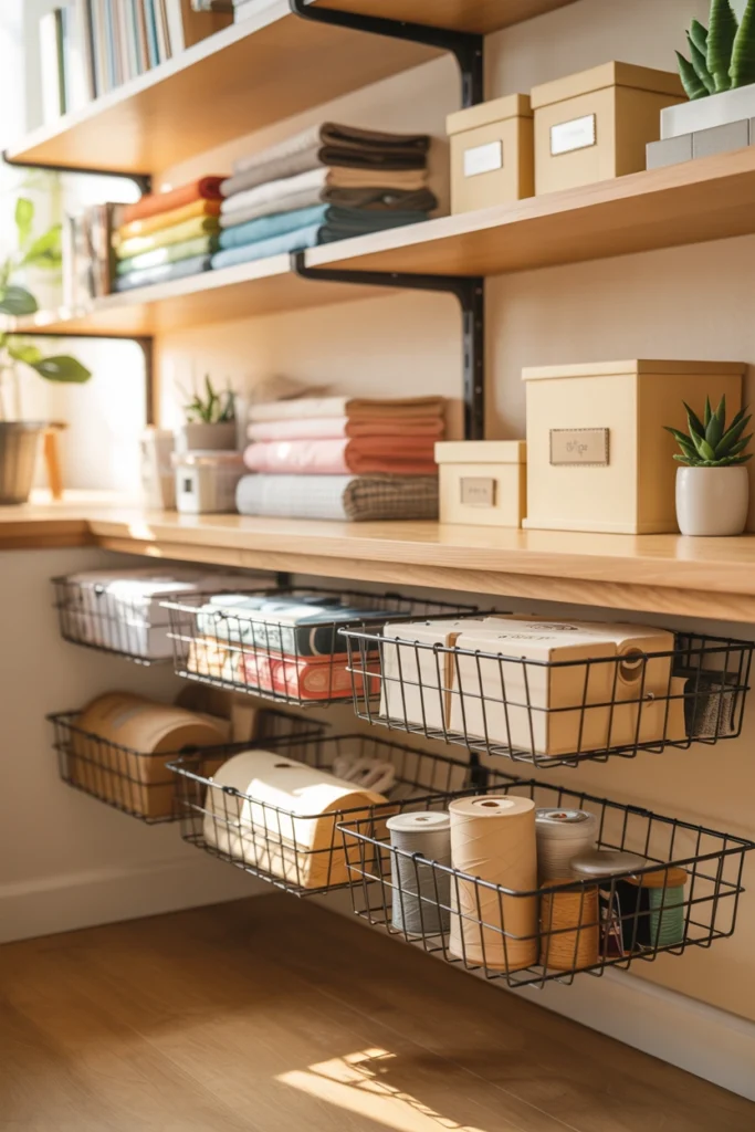 Add Under-Shelf Baskets