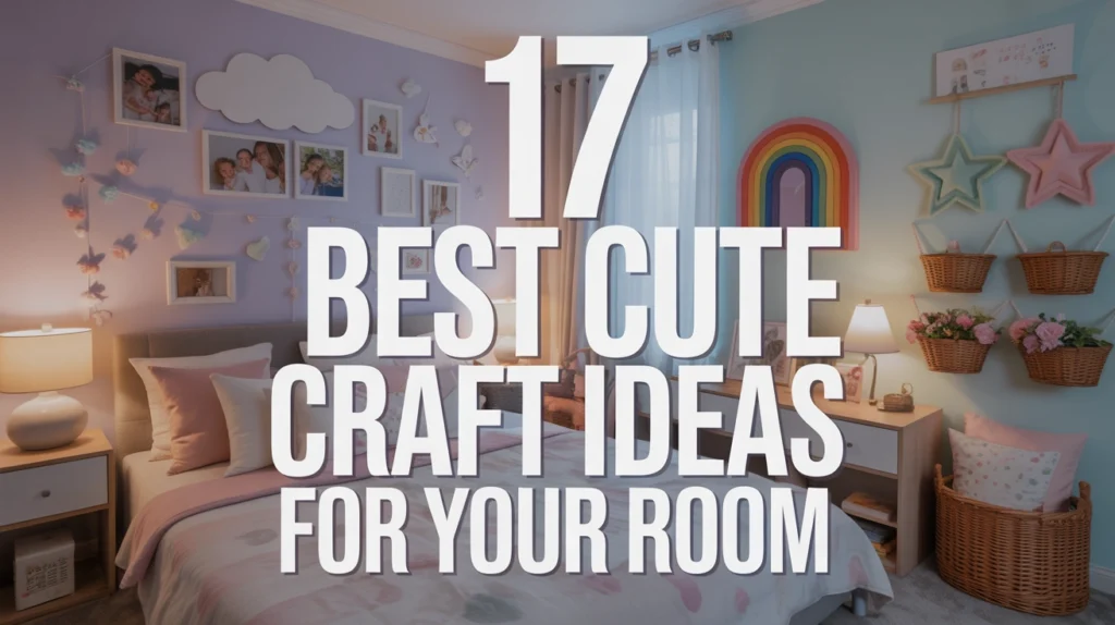 Best Cute Craft Ideas for Your Room