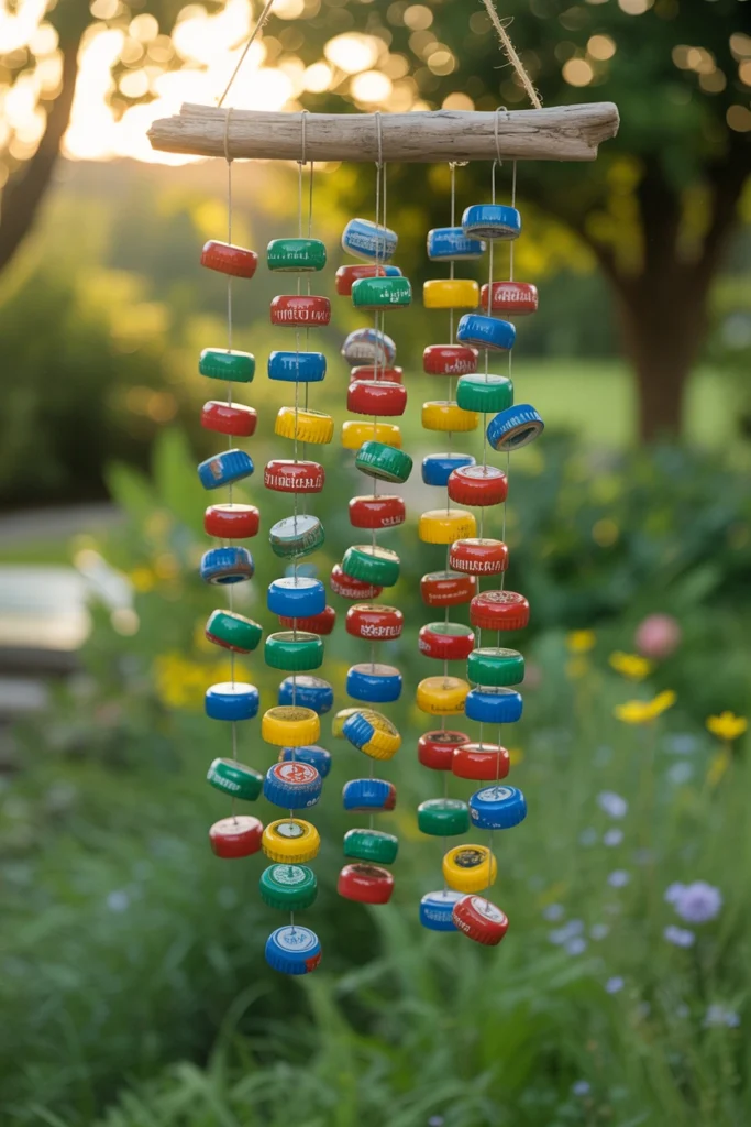 Bottle Cap Wind Chime