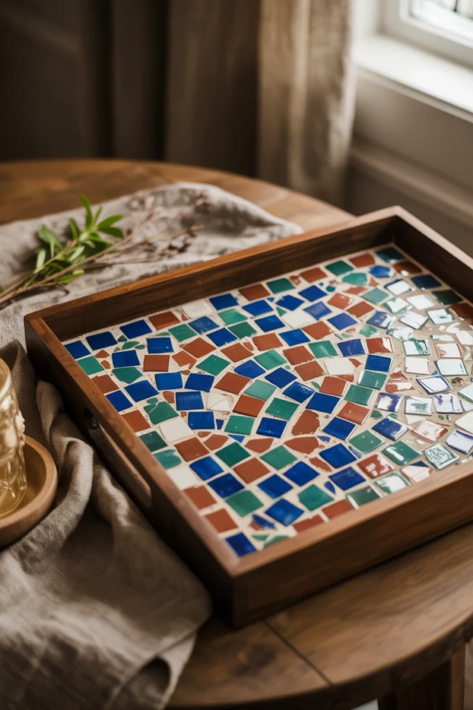 Broken Tile Mosaic Tray