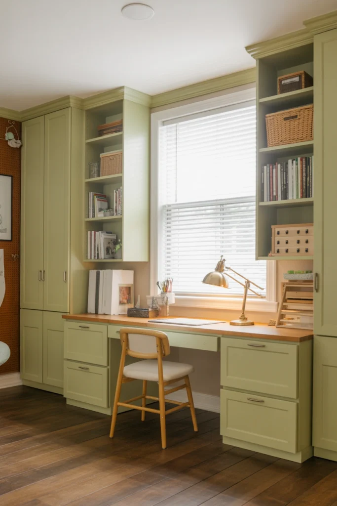 Built-In Desk Floor Plan