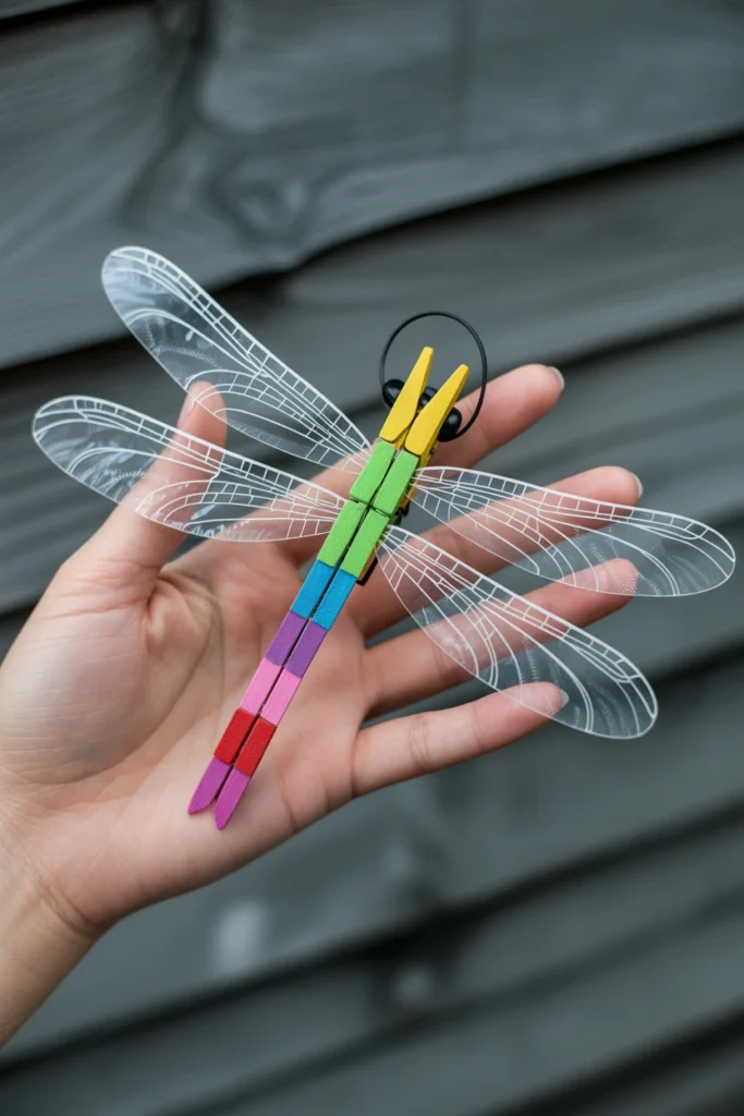 Clothespin Dragonflies