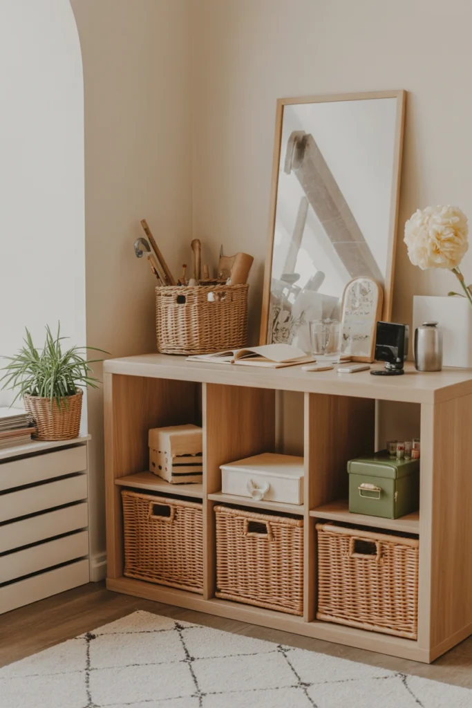 Cube Storage Bench