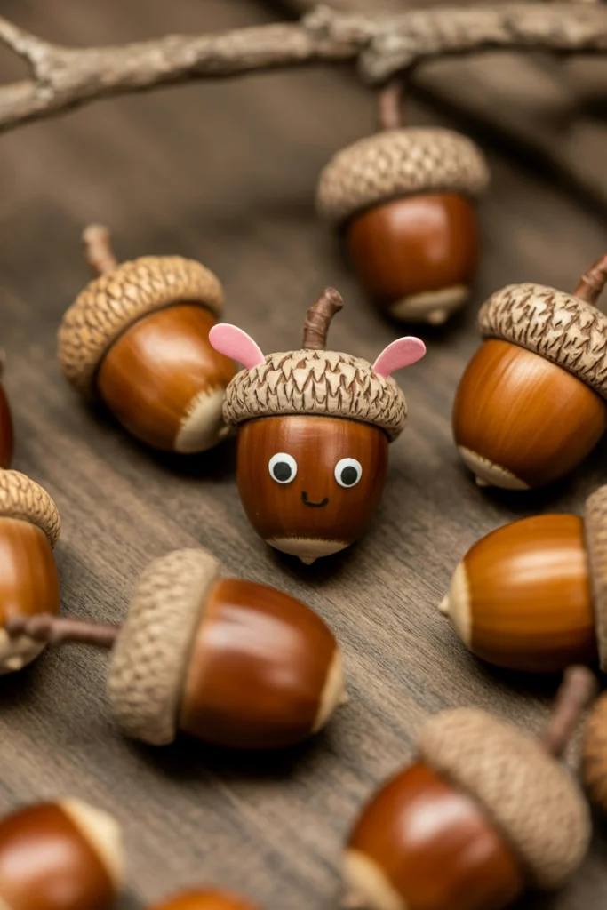 DIY Acorn Critters