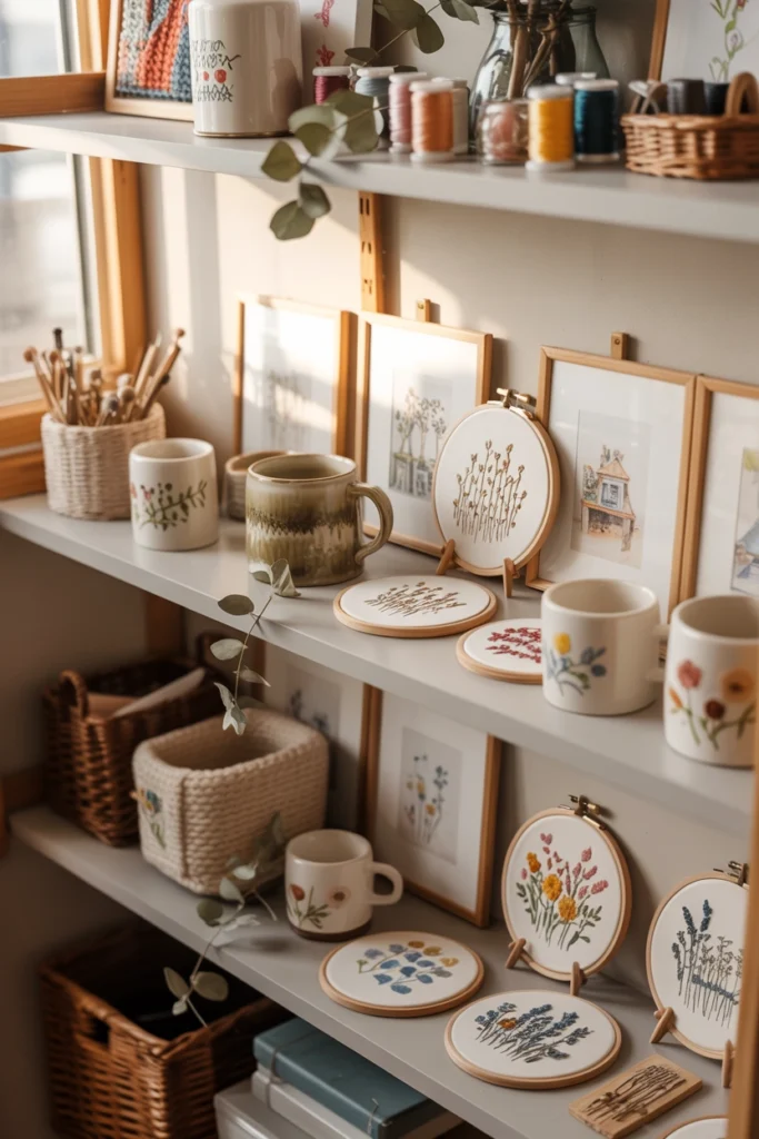 Dedicate a Shelf to Finished Projects