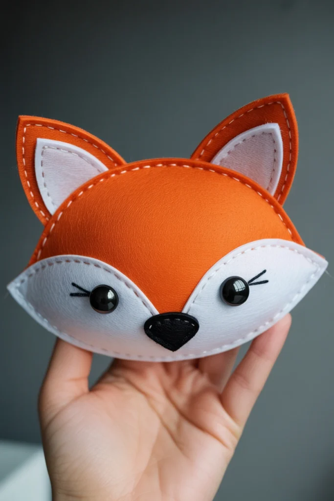 Felt Fox Faces