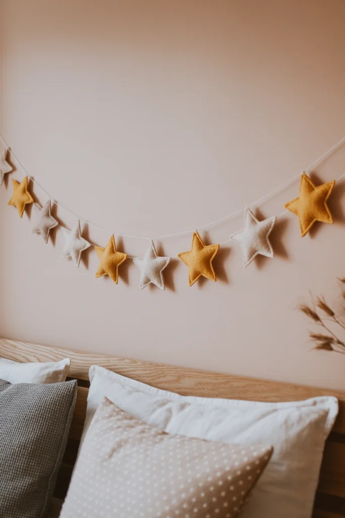 Felt Star Garland