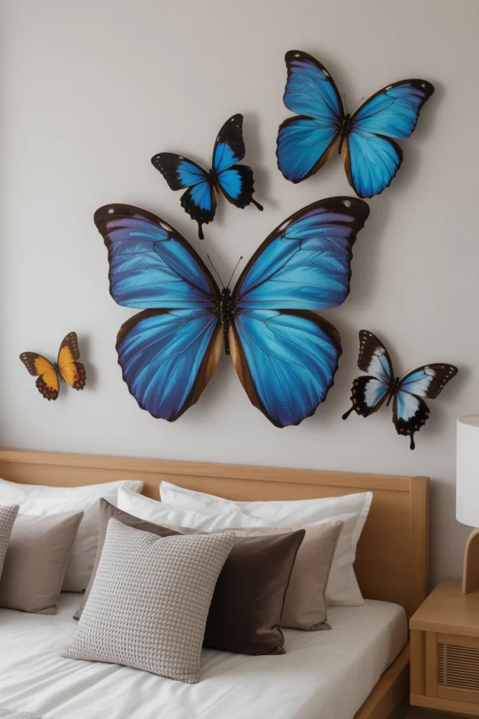 Floating Butterfly Wall Art