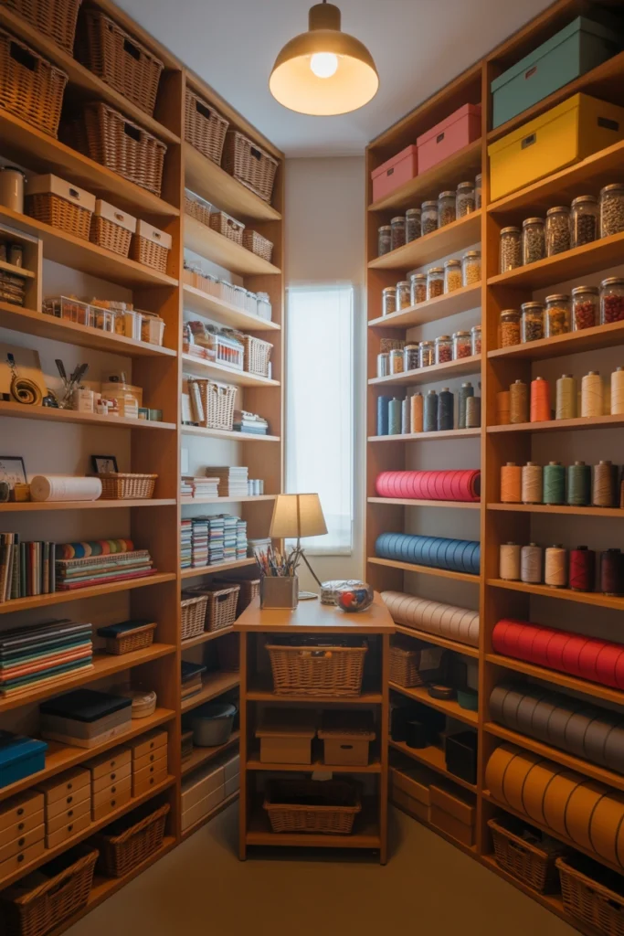 Floor-to-Ceiling Storage Wall