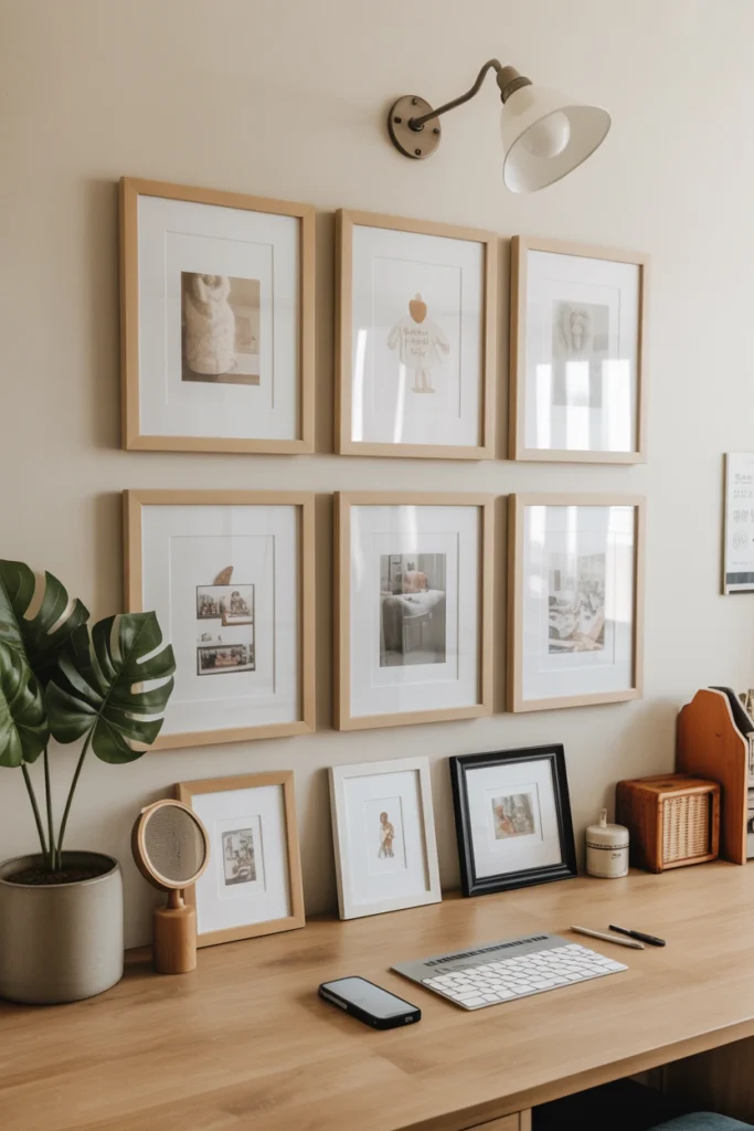 Gallery Wall of Finished Projects