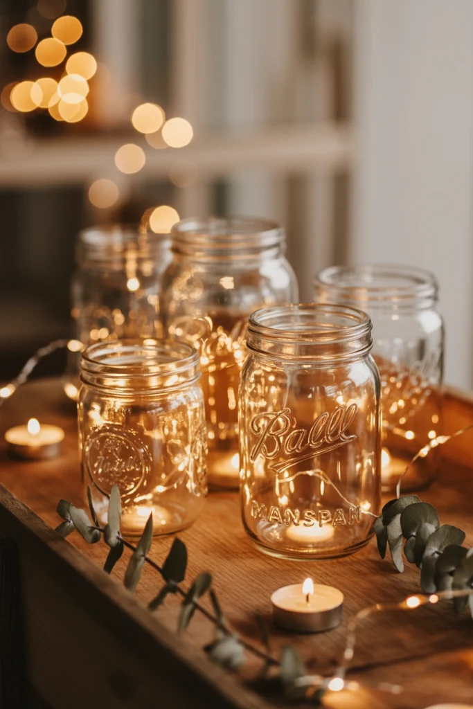 Glass Jar Lanterns